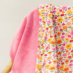 Summer Blooms Small Ribbed Adult Blanket