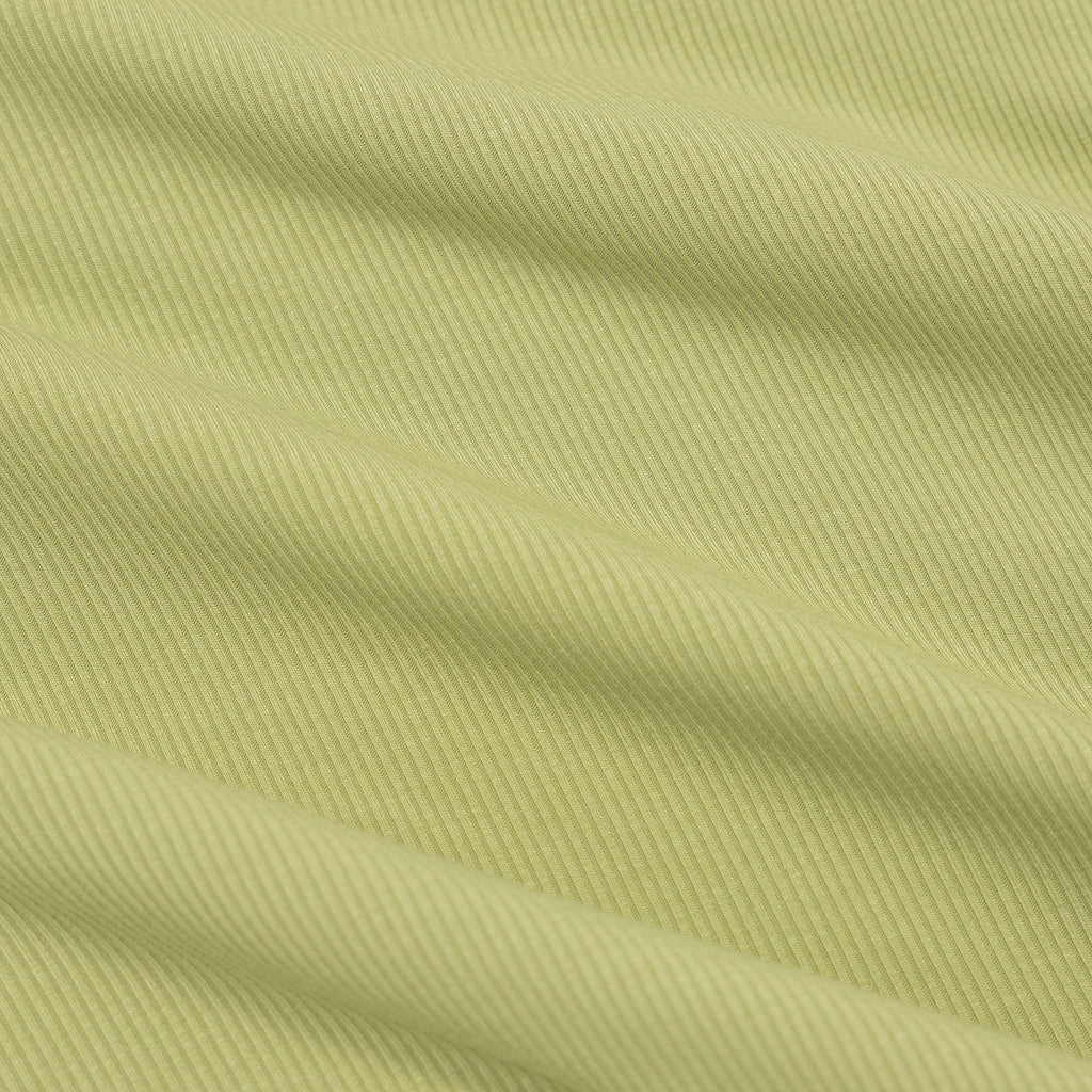 Tarragon Green Small Ribbed Women's Shorts Set