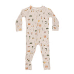 Tool Time Small Ribbed Zip Romper