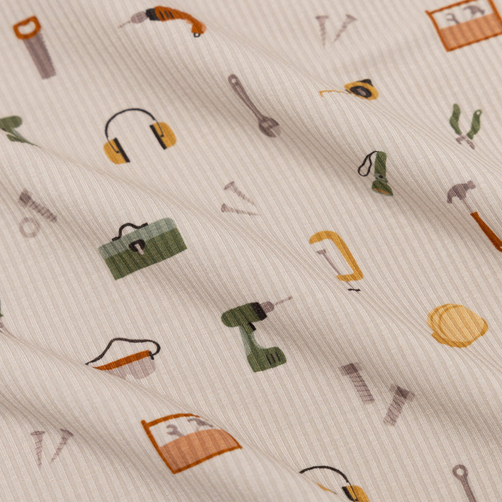 Tool Time Small Ribbed Youth Blanket