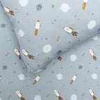 Space Explorers Twin Sheet With Pillow Case