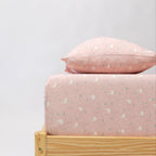 Ducks & Daisies Twin Sheet With Pillow Case