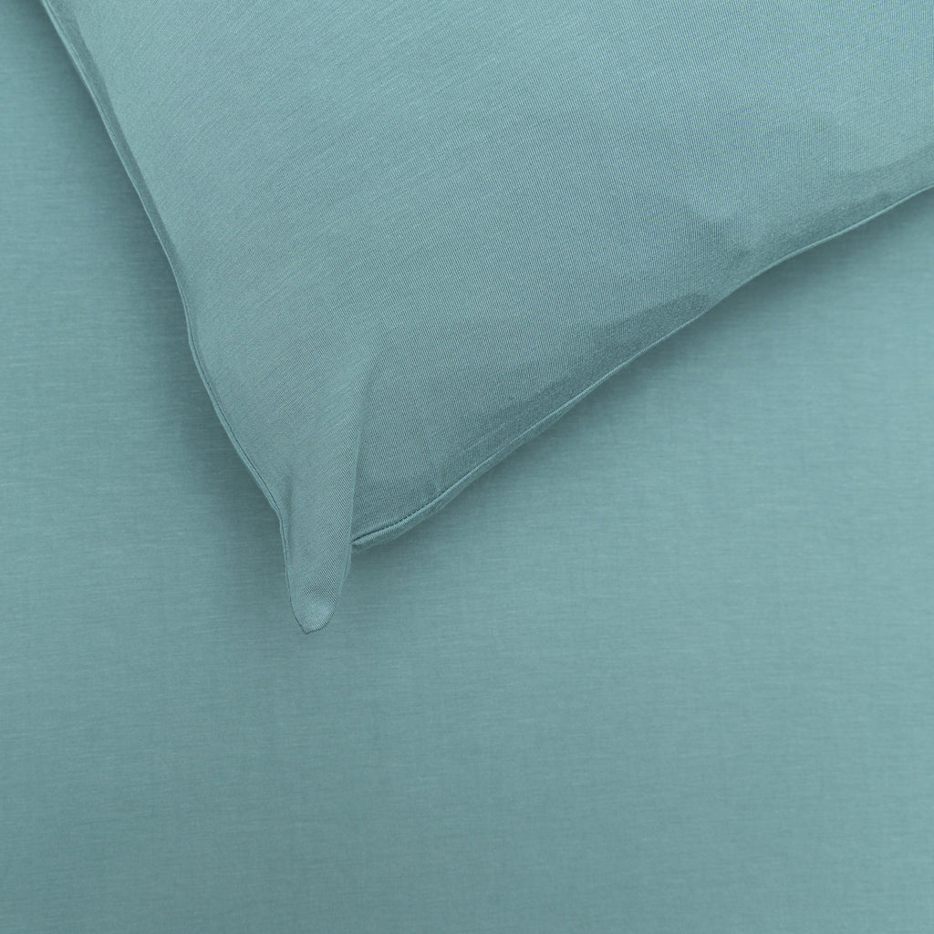 Glacier Blue Twin Sheet With Pillow Case