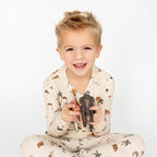 Zoo Day Small Ribbed Two-Piece Set