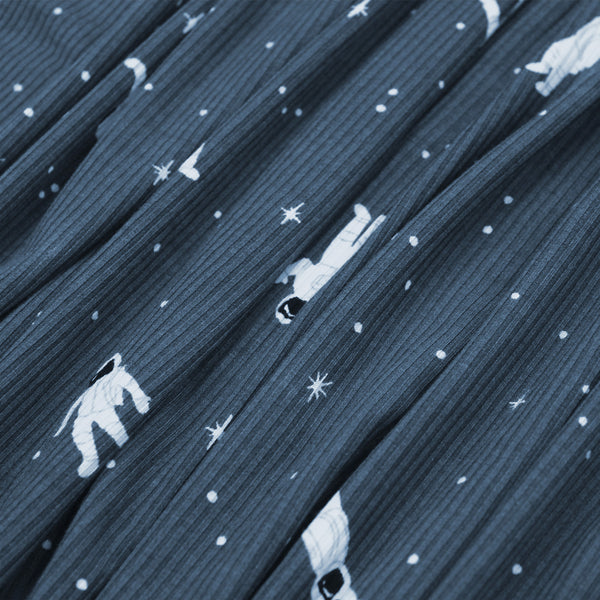 Astronauts Small Ribbed