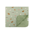 Farm Animals Small Ribbed Adult Blanket