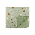 Farm Animals Small Ribbed Adult Blanket