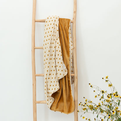 Sunflowers Ribbed Youth Blanket