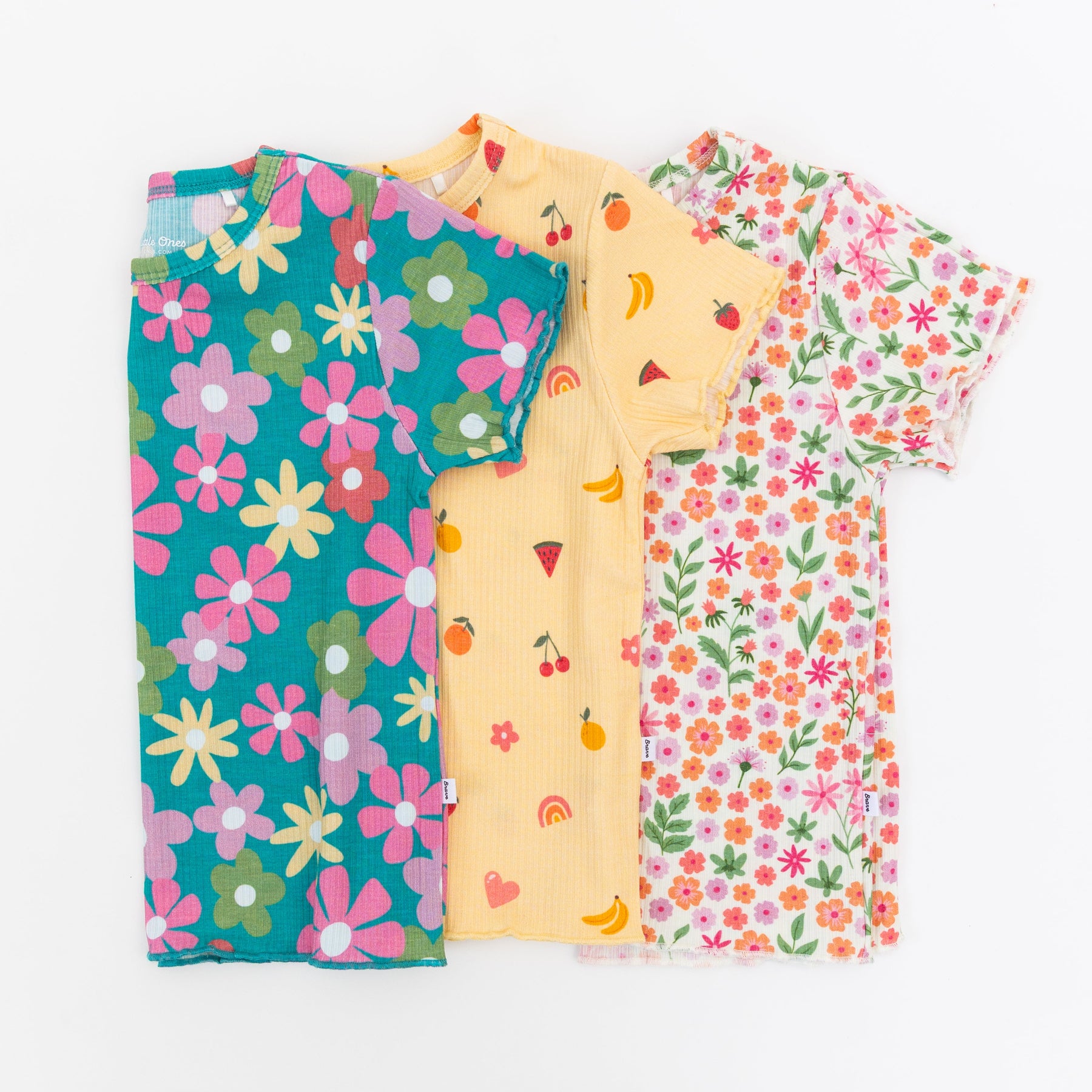 Spring Fields Lettuce-Edge Ribbed Shirt