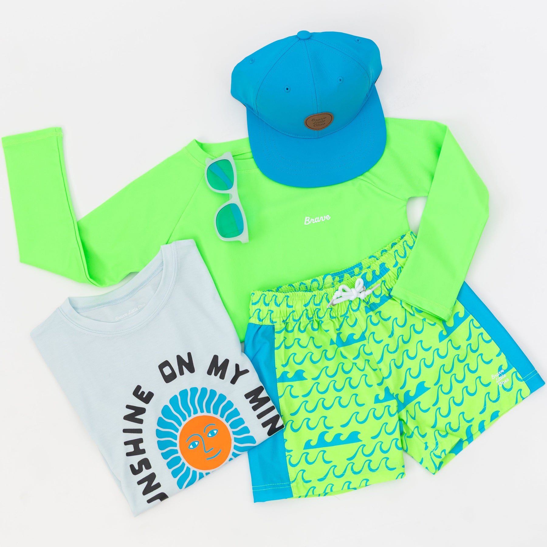 Neon Green Rash Guard