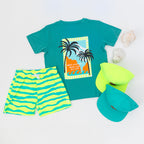 Beach Club Turquoise Shirt