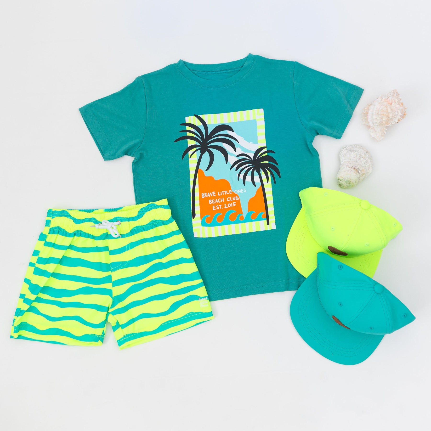 Beach Club Turquoise Shirt