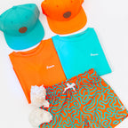 Neon Orange Rash Guard