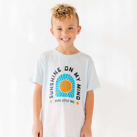 Sunshine On My Mind Blue Shirt