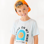 Sunshine On My Mind Blue Shirt