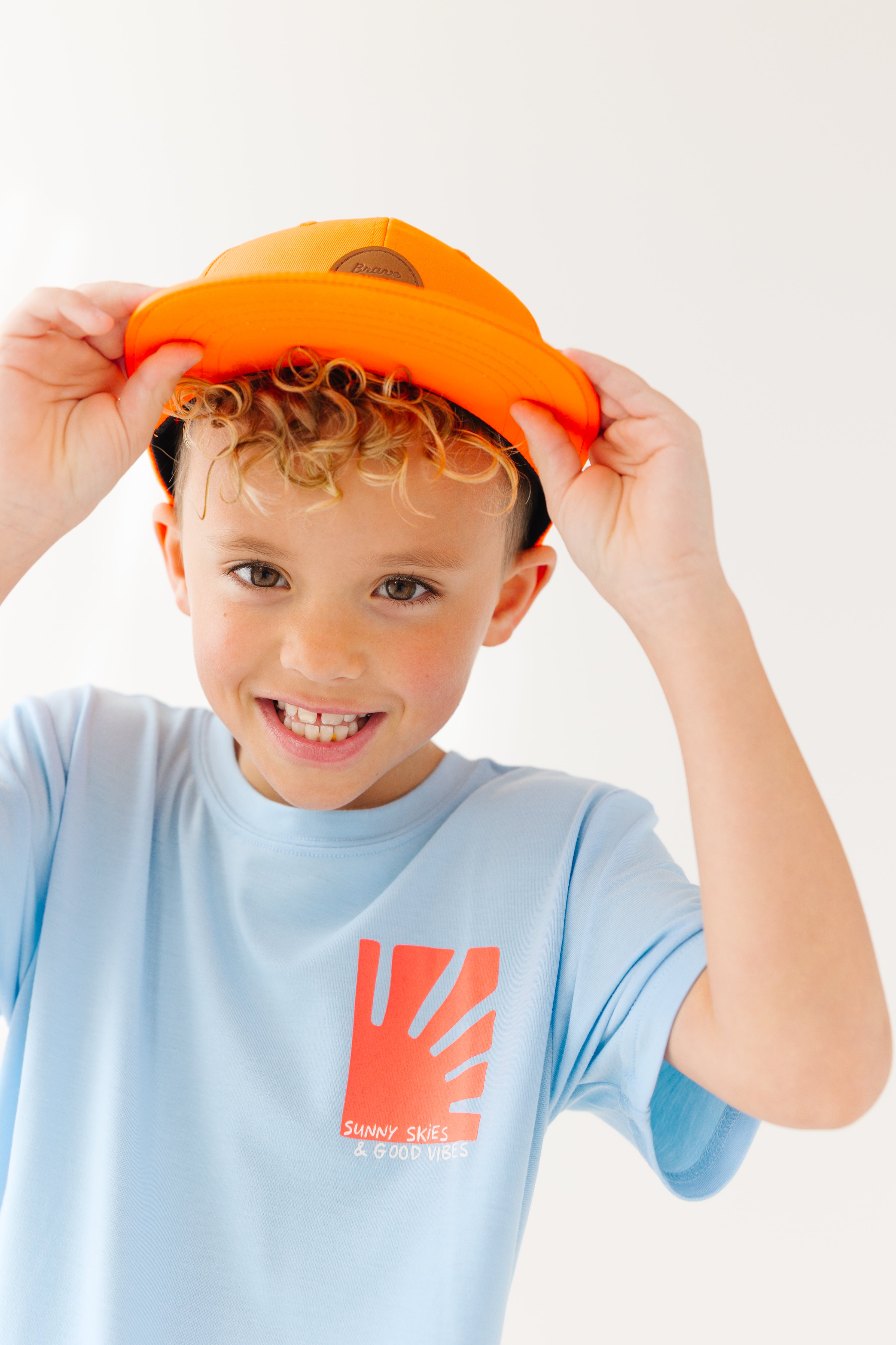 Neon Orange Trucker Hat