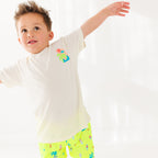 Neon Yellow Surfside Swim Trunks