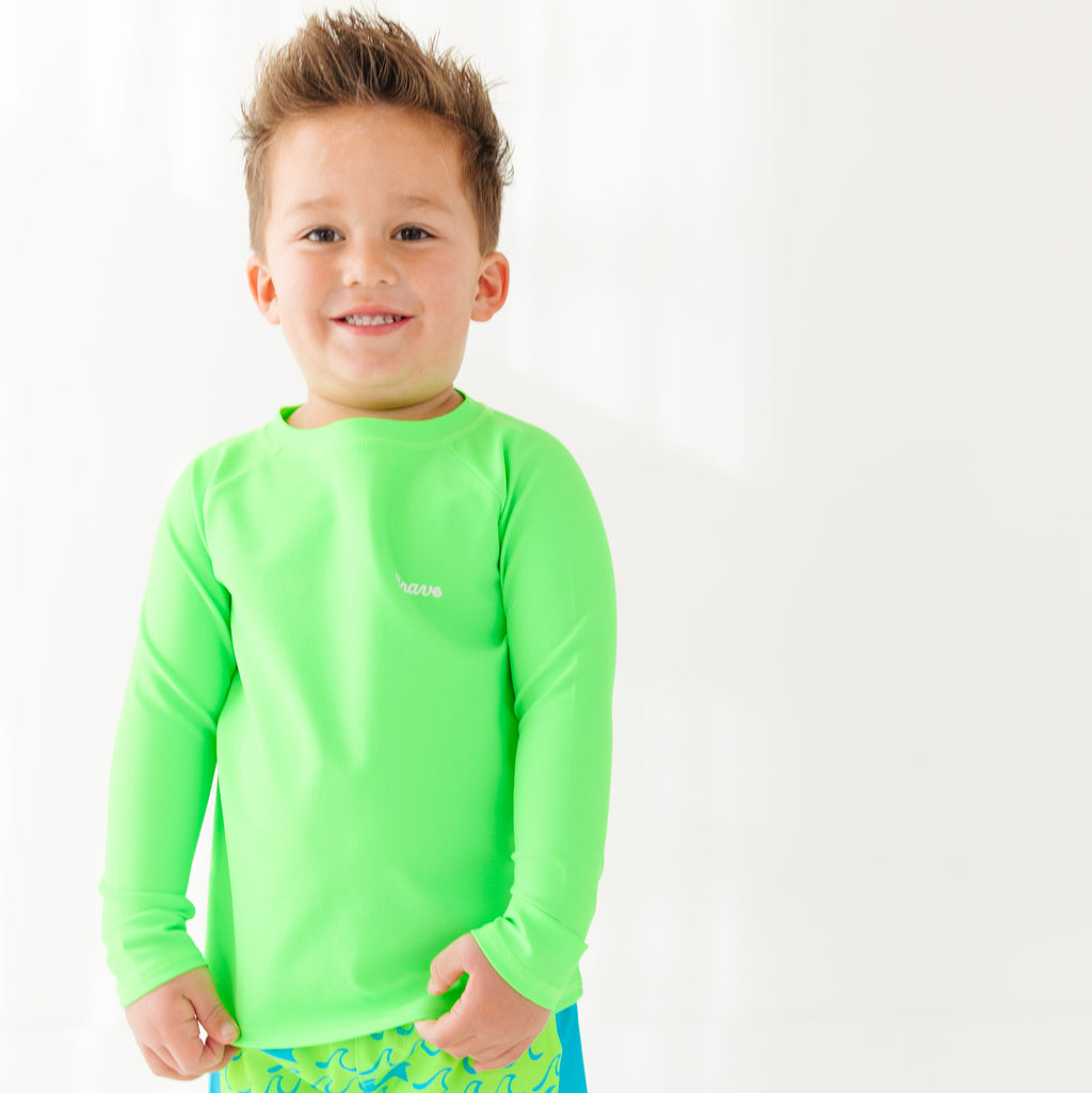 Neon Green Rash Guard