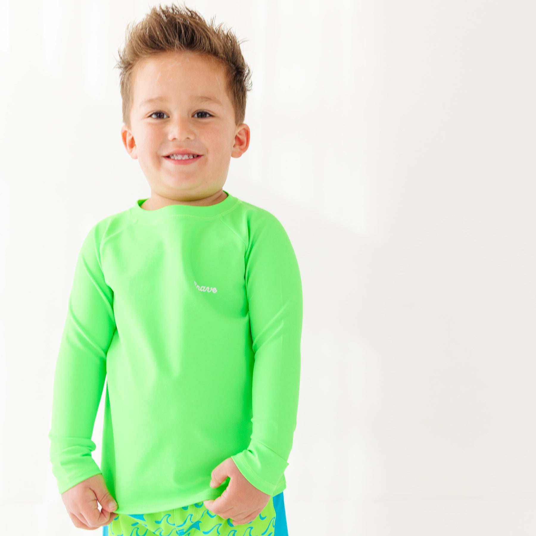 Neon Green Rash Guard