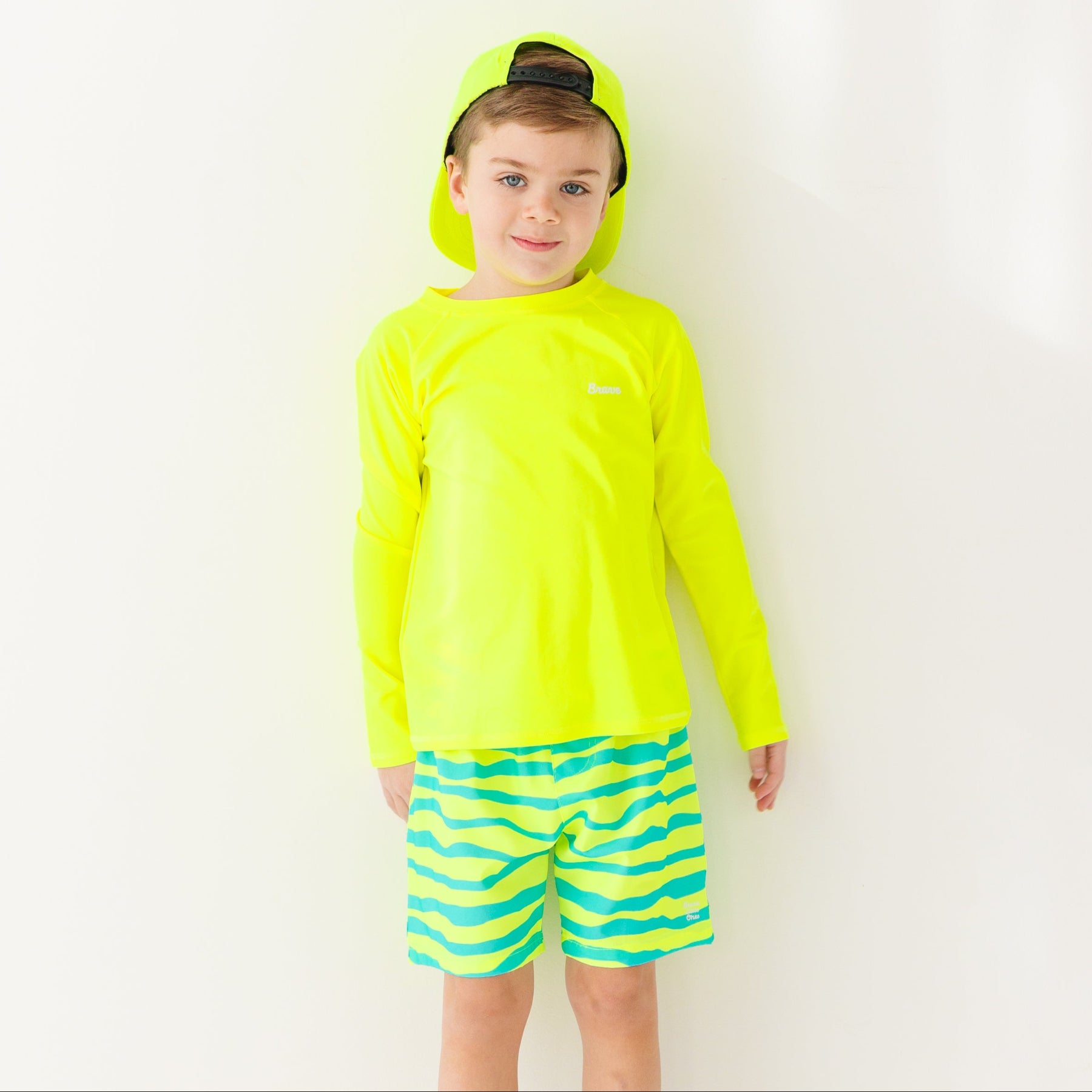 Neon Yellow Rash Guard