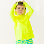 Neon Yellow Rash Guard