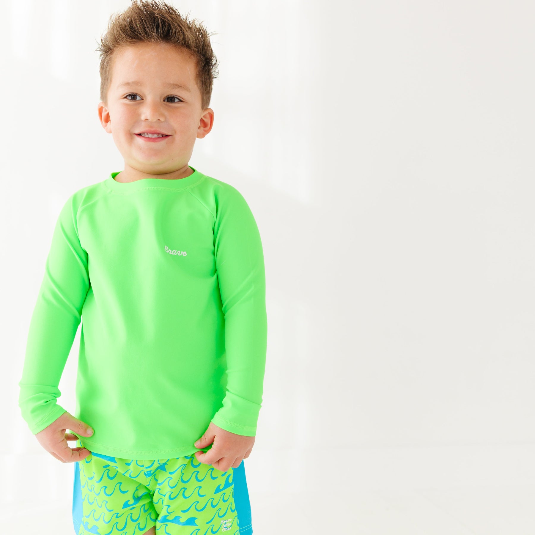 Neon Green Rash Guard