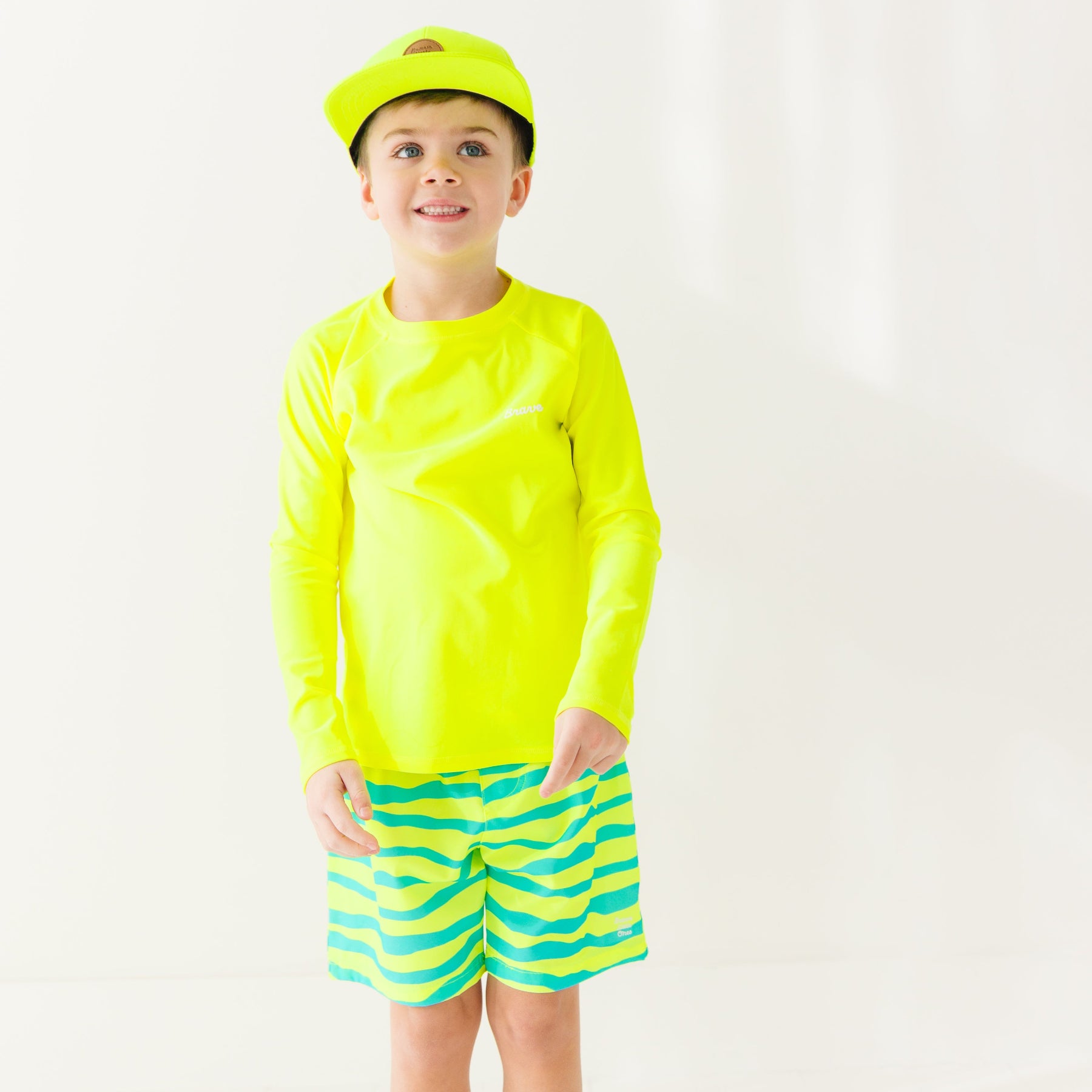 Neon Yellow Rash Guard