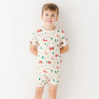 Music City Tennessee Small Ribbed Shorts Two-Piece Set