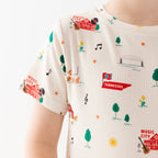 Music City Tennessee Small Ribbed Shorts Two-Piece Set