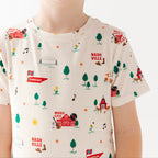 Music City Tennessee Small Ribbed Shorts Two-Piece Set