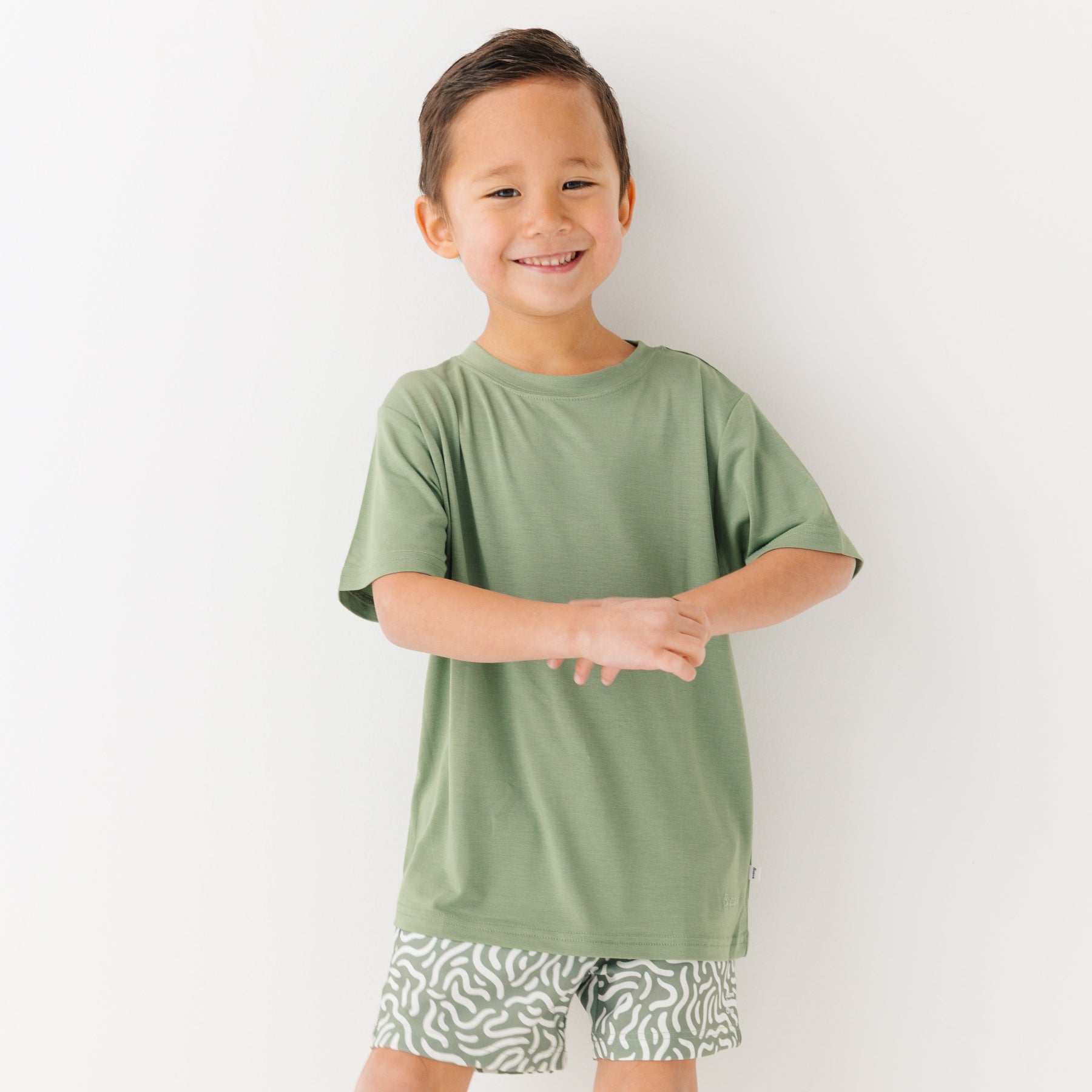 Seaweed Green Solid Shirt