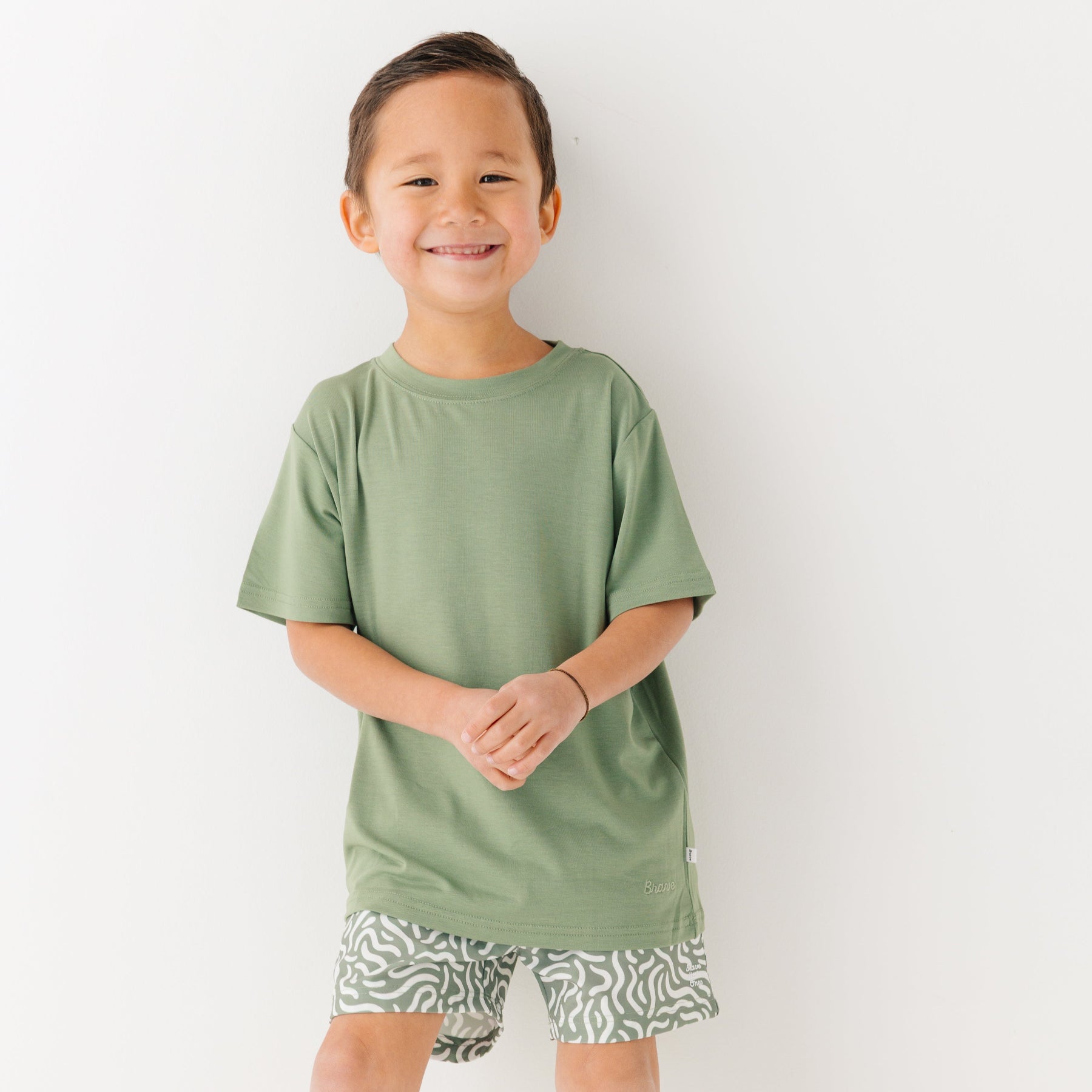 Seaweed Green Solid Shirt
