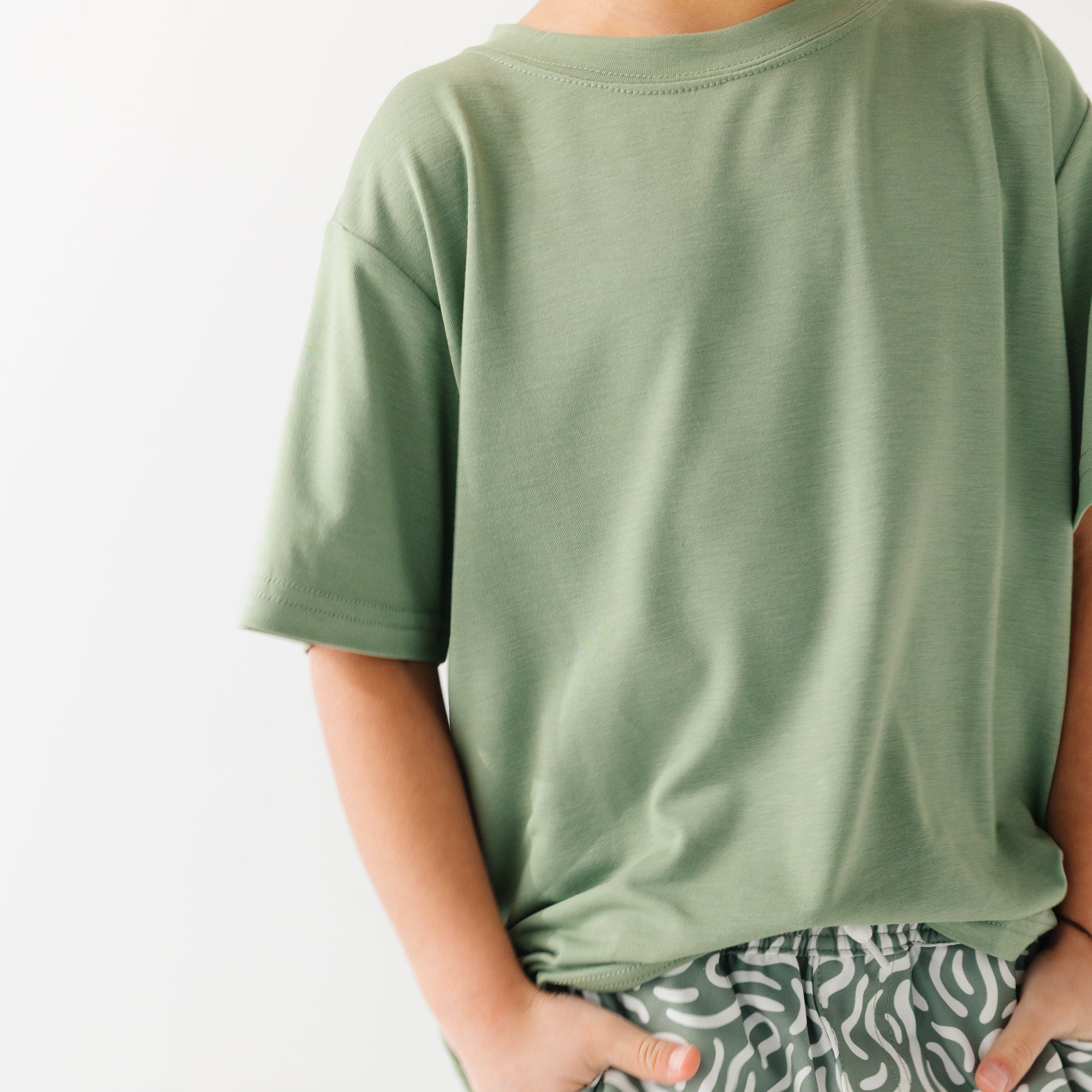 Seaweed Green Solid Shirt