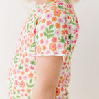 Spring Fields Lettuce-Edge Ribbed Shirt