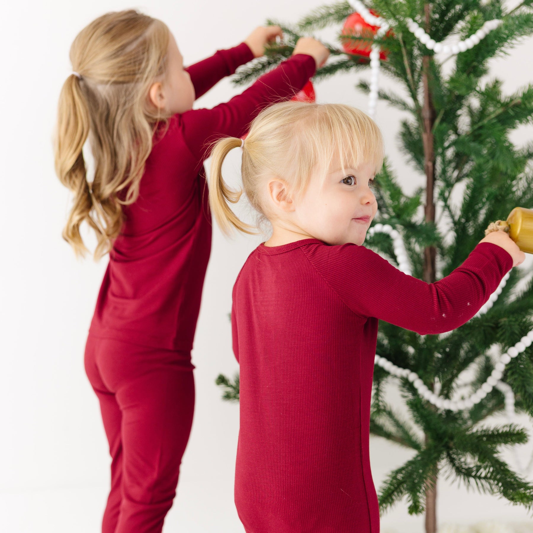 Maroon Small Ribbed Zip Romper