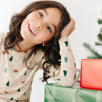 Reindeer Forest Small Ribbed Two-Piece Set