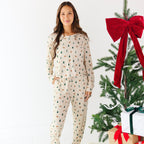 Reindeer Forest Small Ribbed Women's Matching Set