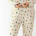 Reindeer Forest Small Ribbed Women's Pants