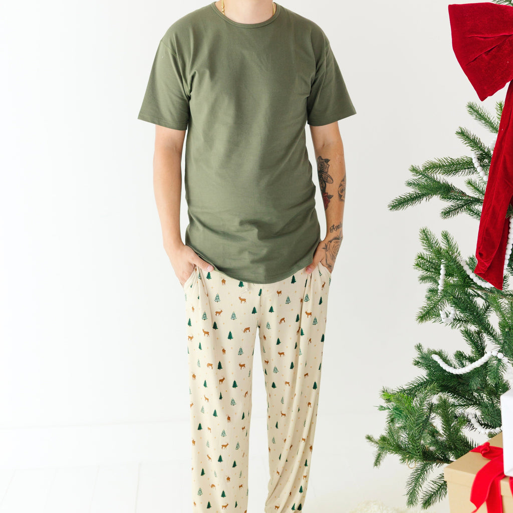 Reindeer Forest Small Ribbed Men's Pants