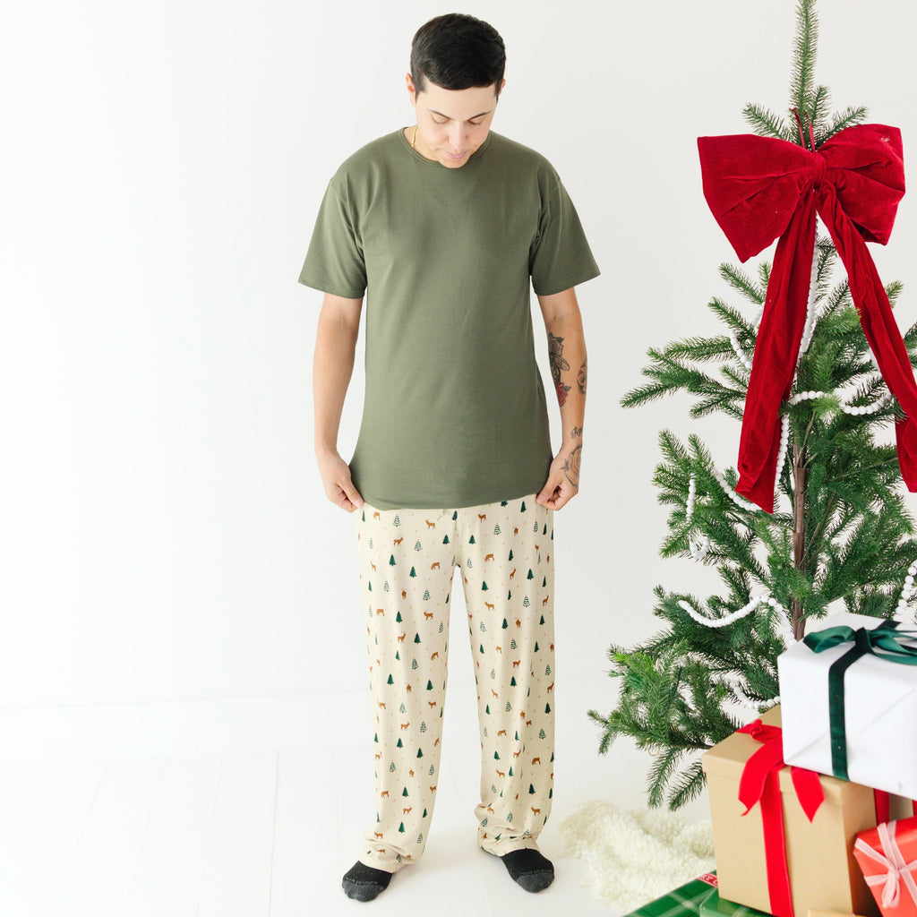Reindeer Forest Small Ribbed Men's Pants