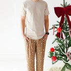 Hot Cocoa Small Ribbed Men's Pants