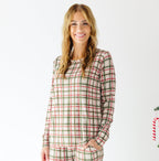 Double Plaid Women's Matching Set