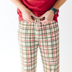 Double Plaid Men's Pants
