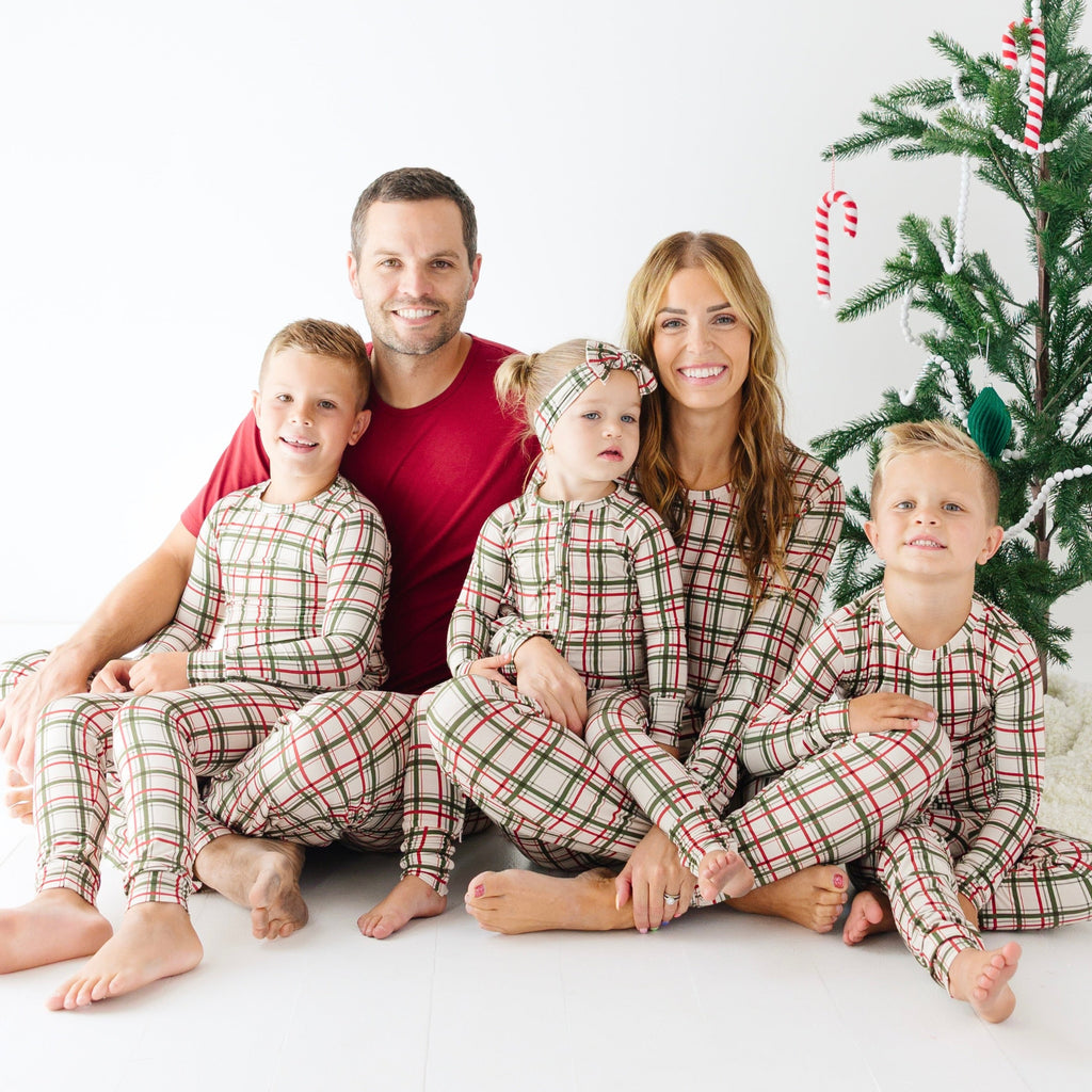 Double Plaid Men's Pants