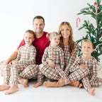 Double Plaid Men's Pants