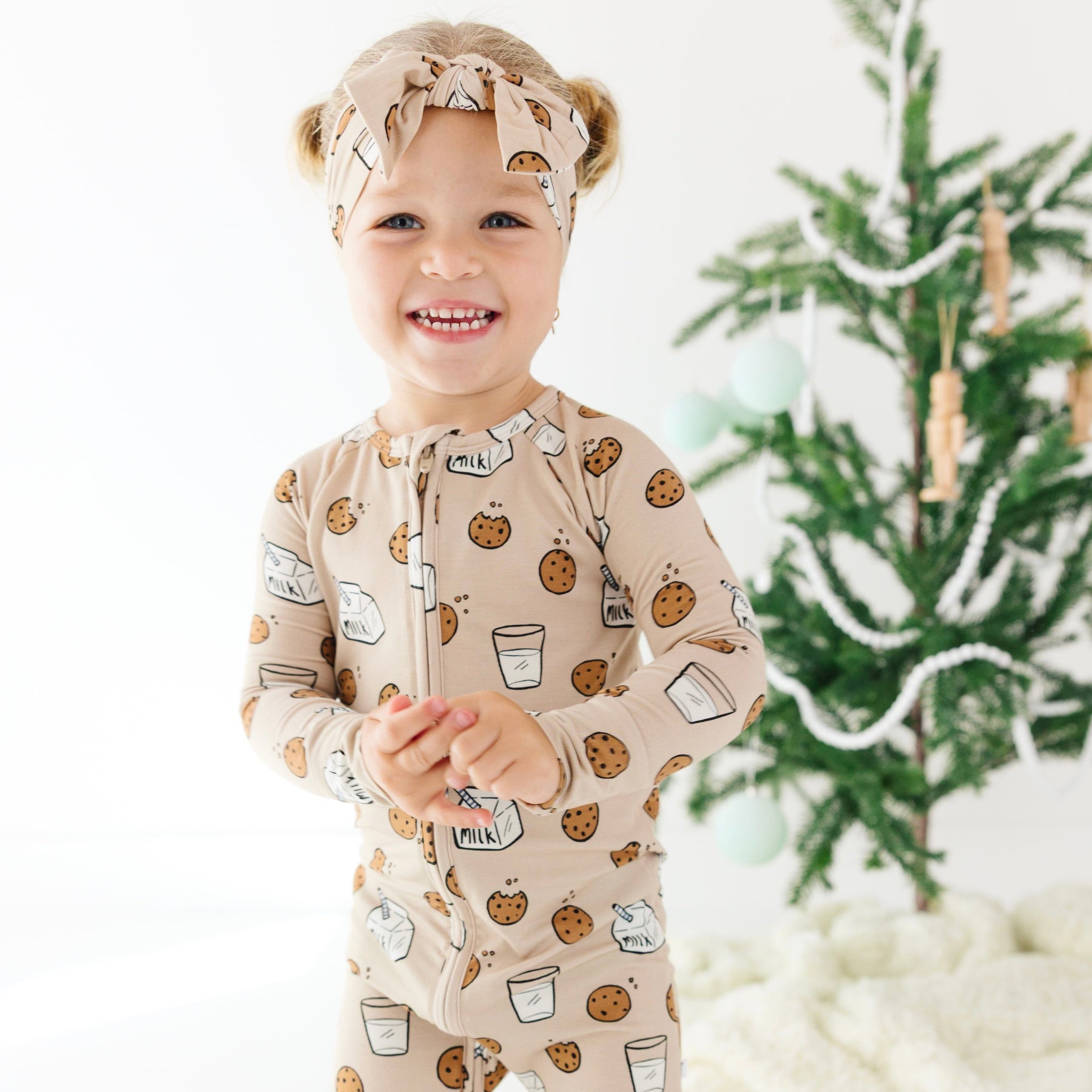 Cookies and Milk Zip Romper – Brave Little Ones