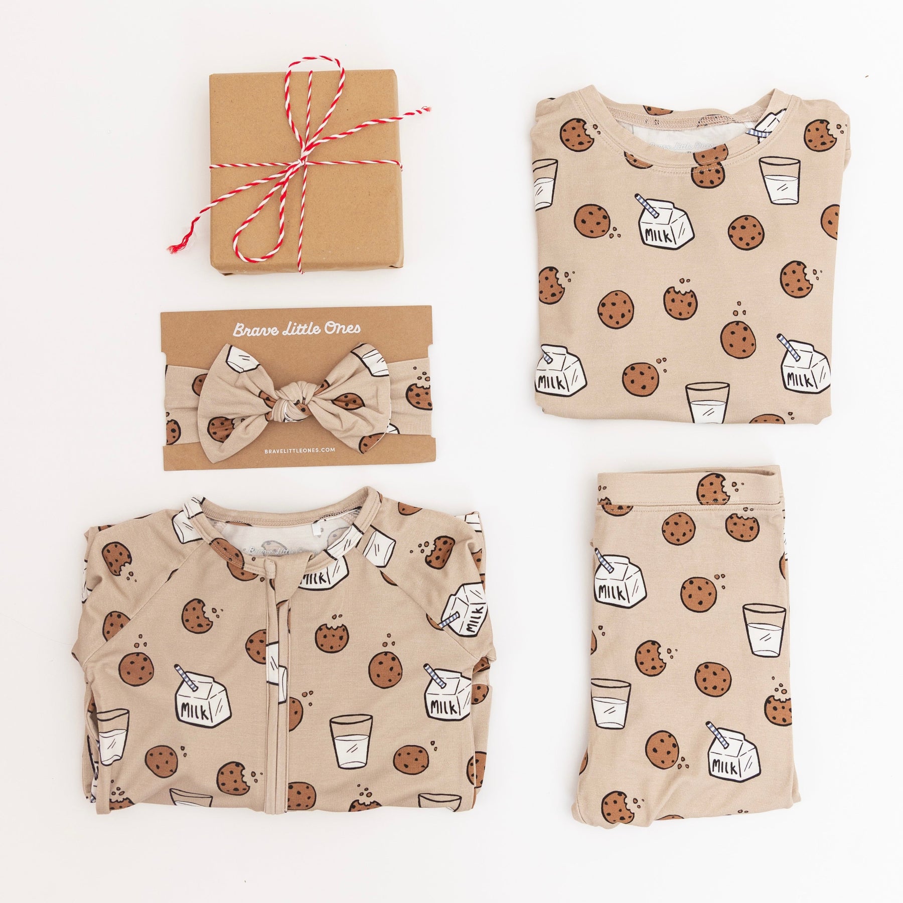 Cookies and Milk Two-Piece Set
