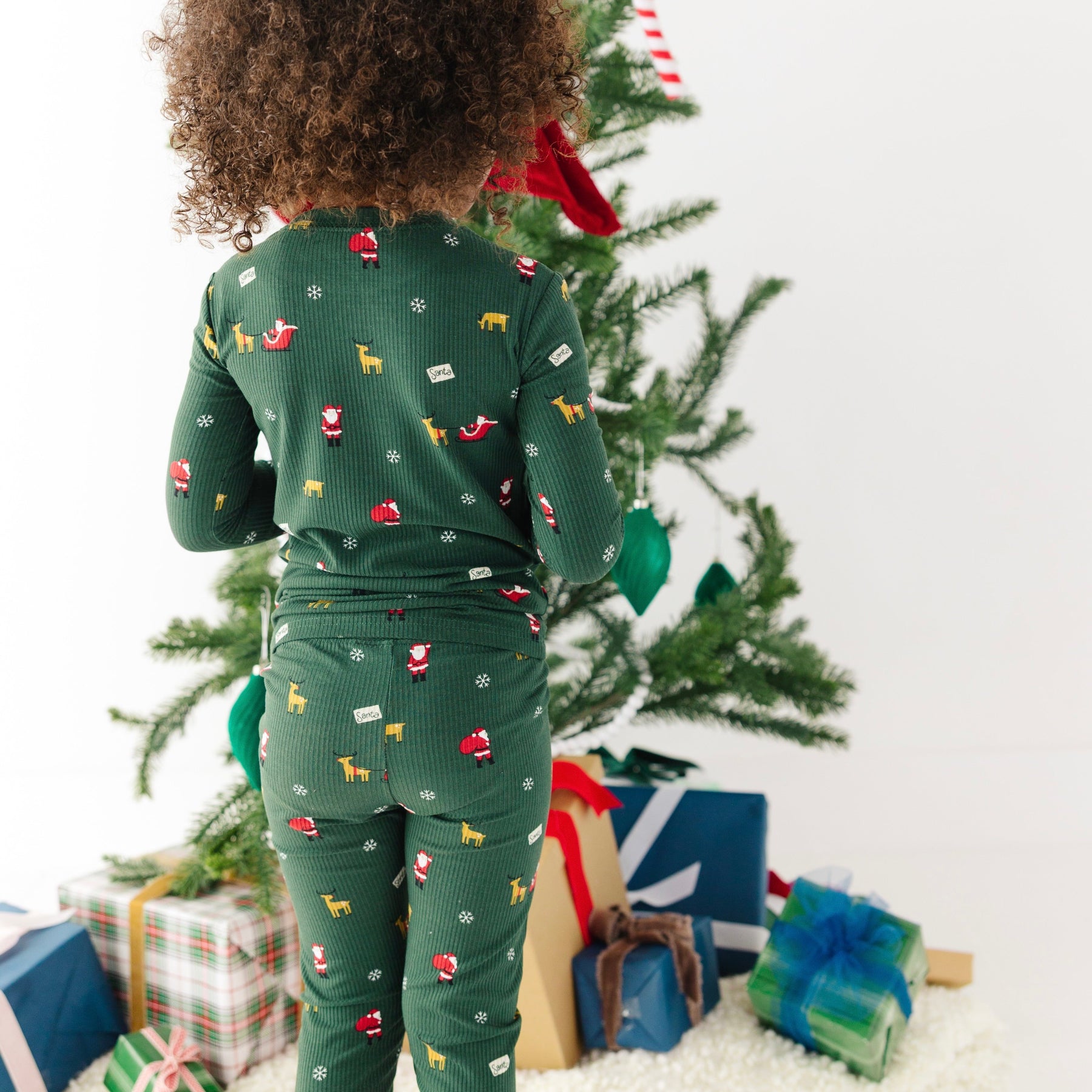 Santa Small Ribbed Two-Piece Set