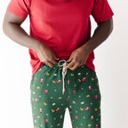 Red Men's Short Sleeve Shirt