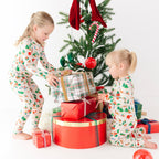 Santa's Workshop Zip Romper